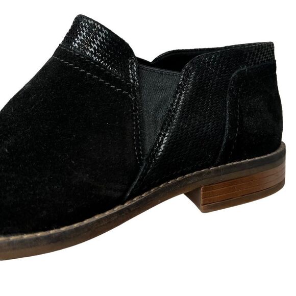 CLARKS Clarkwell Demi Ankle Boot Ultimate Comfort Collection in Black Suede 8.5 - Picture 6 of 12